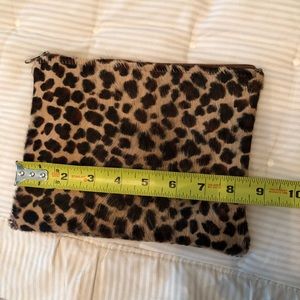 Cheetah makeup bag